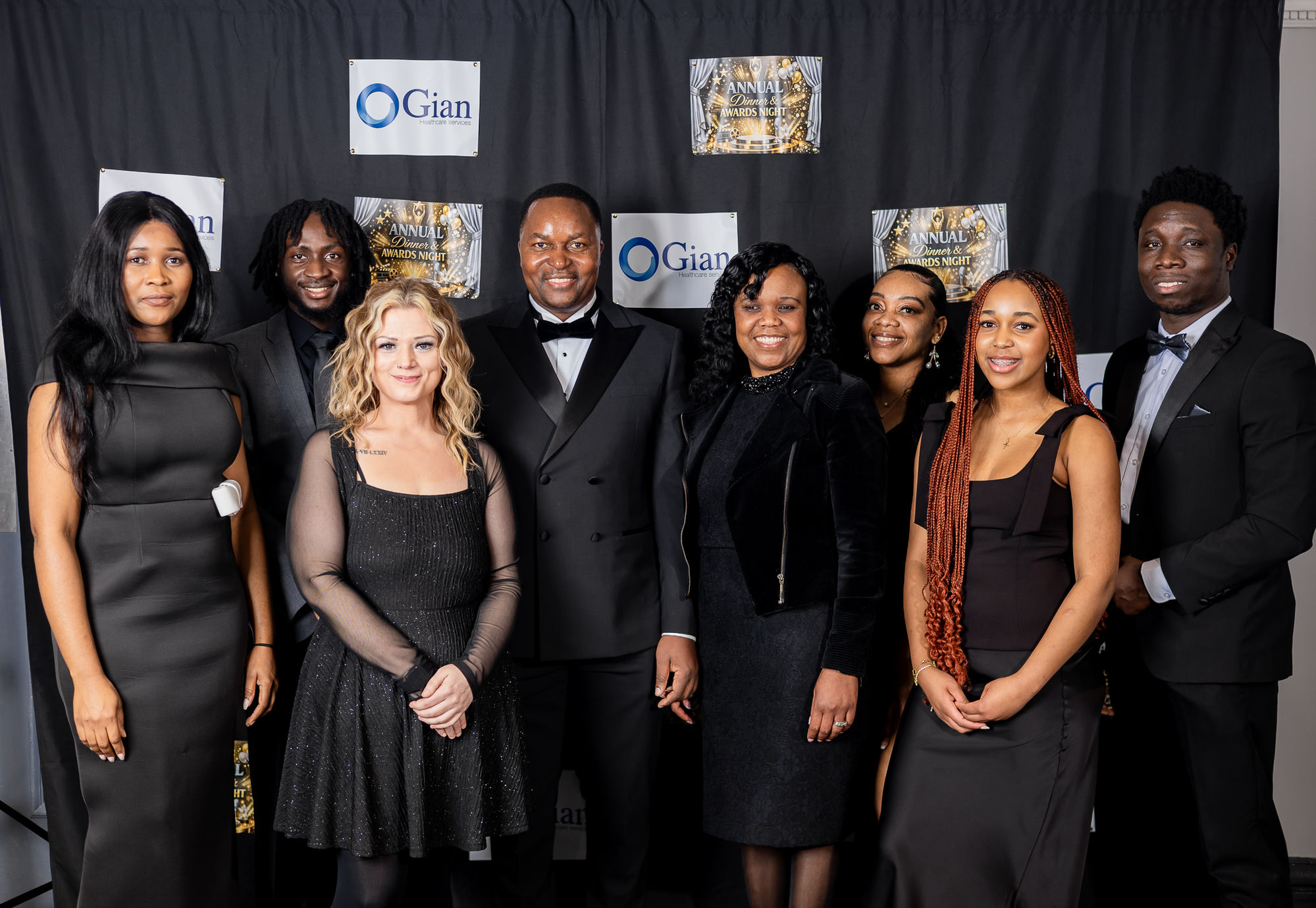 Gian Healthcare team at the Annual Dinner and Awards Night
