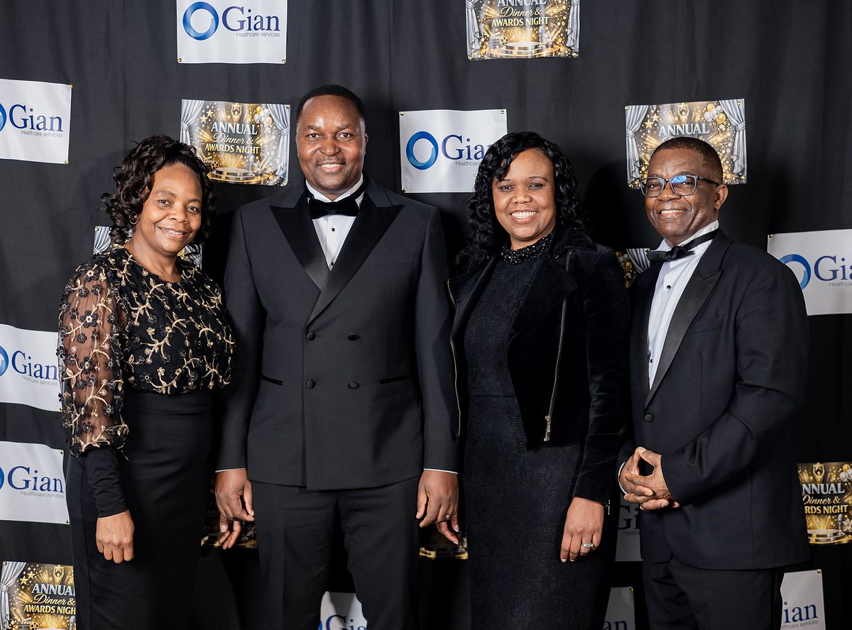 Gian Healthcare leadership at the Annual Awards Night