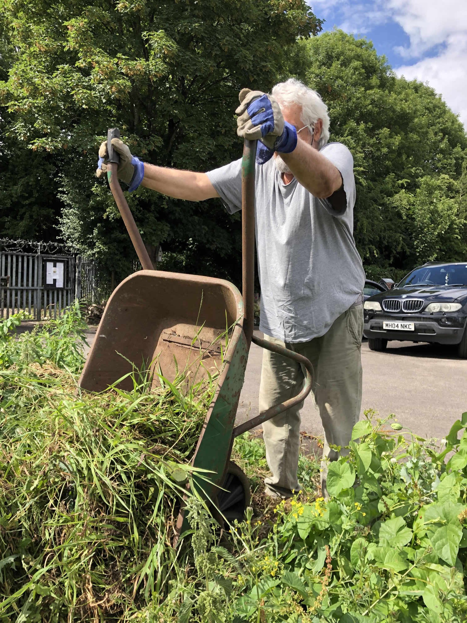 Gian Healthcare staff garden activity